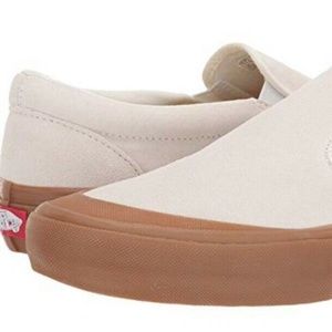 vans slip on pro marshmallow gum